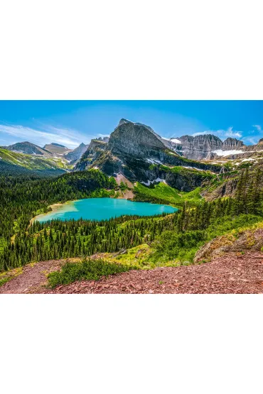 Puzzle 3000 el. Grinnell Lake Glacier Castorland