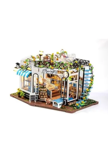 Puzzle 3D Sklep dla zwierzak�w z kawiarni� Knowme