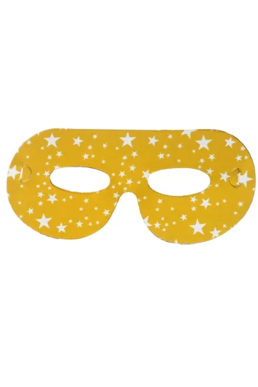 Maski Golden party 6szt