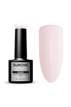 Sunone Flex 4in1 lakier hybrydowy 100 Pink 5 ml