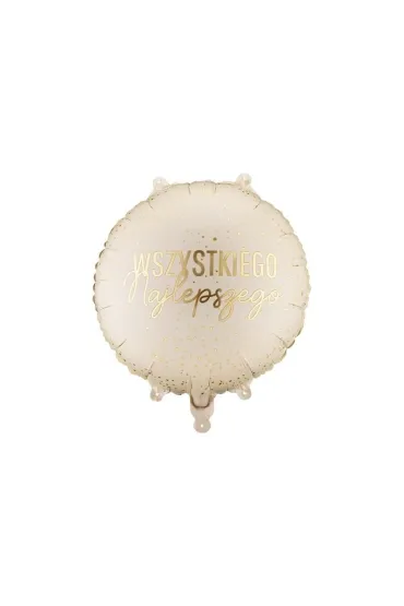 PartyDeco Balon foliowy pastylka 35x35cm