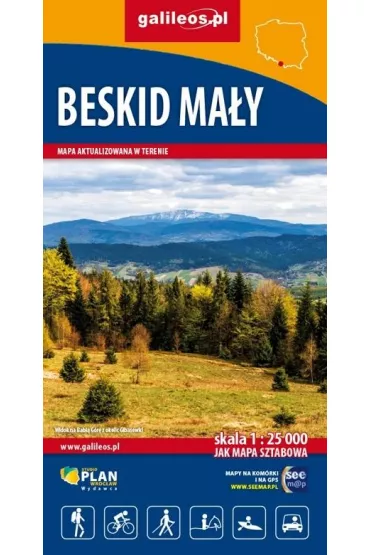 Mapa - Beskid Ma�y 1:25 000