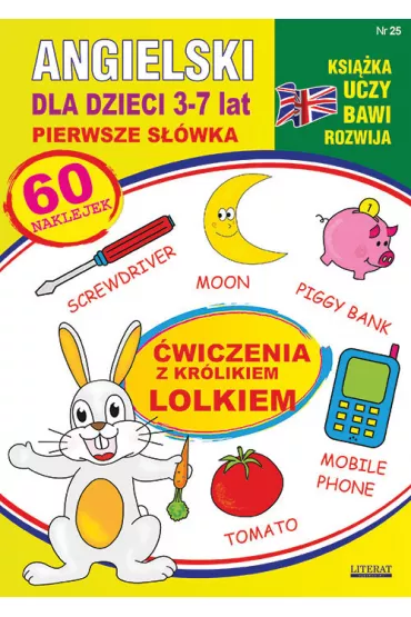 Angielski dla dzieci 3-7 lat Nr 25 Pierwsze s��wka - Katarzyna Piechocka-Empel