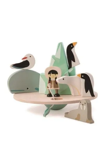Balansuj�cy biegun polarny drewniany Tender Leaf Toys