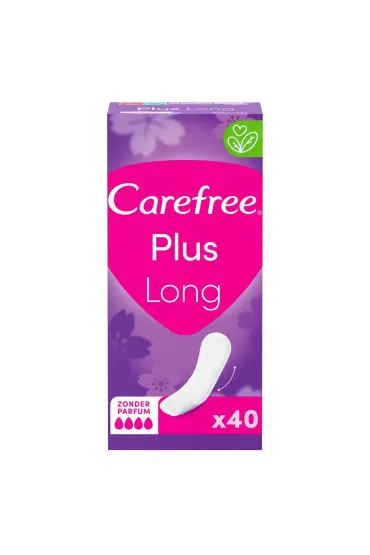 Carefree Plus Long wk�adki higieniczne Unscented 40 szt.