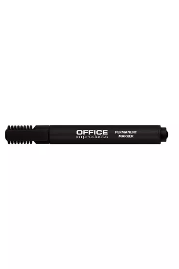 Marker permanentny OFFICE PRODUCTS, �ci�ty 1-3mm (linia), CZARNY 17071311-05