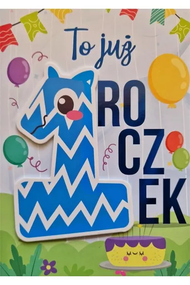 Yeku Karnet Roczek ch�opiec