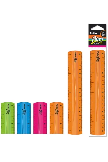 Patio Linijka 20 cm Flexi mix kolor�w