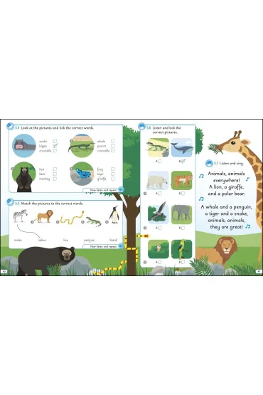 English for Everyone Junior. Beginner's Course. Look, Listen and Learn wer. angielska