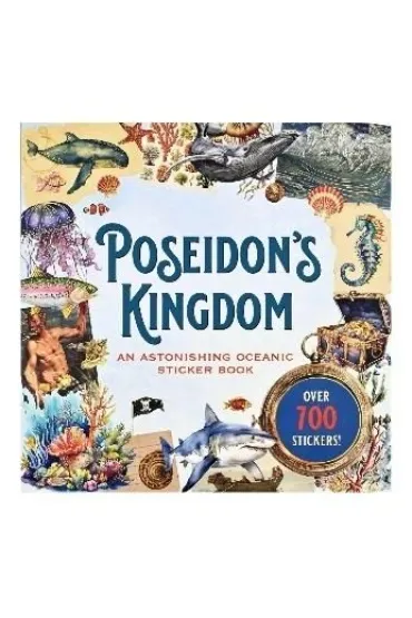 Ksi��ka z naklejkami 700 szt - Poseidon's Kingdom