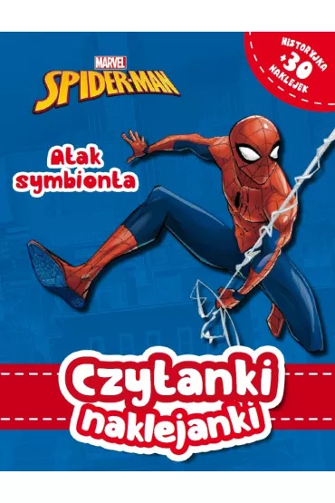 Czytanki naklejanki. Disney Spider-man. Atak symbionta