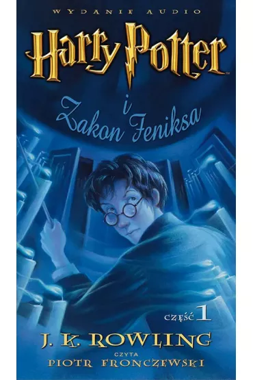Audiobook Harry Potter i Zakon Feniksa. Tom 5 CD - Joanne Kathleen Rowling