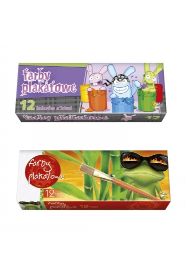 Otocki Farby plakatowe 12 x 20 ml