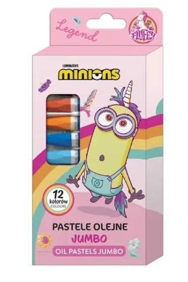 Beniamin Pastele olejne Jumbo Minionki 12 kolor�w