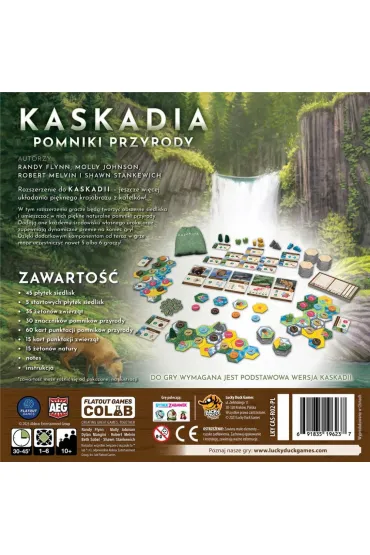 Kaskadia: Pomniki przyrody Lucky Duck Games Polska