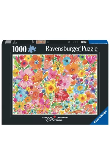 Puzzle 1000 el. Kwitn�ce pi�kno�ci Ravensburger