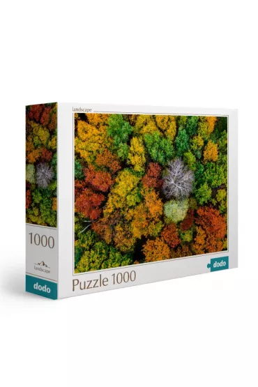 Puzzle 1000 el. Dzembronya village. Ukraine Dodo