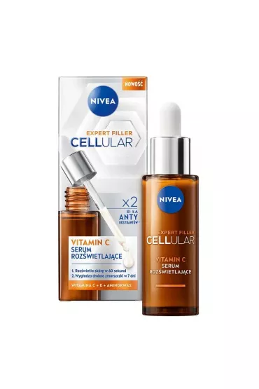 Nivea Cellular Vitamin C roz�wietlaj�ce serum do twarzy 30 ml