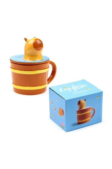 Puckator Kubek ceramiczny z przykrywk� Kapibara