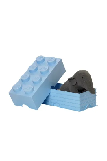 Pojemnik klocek LEGO Brick 8 Jasnoniebieski
