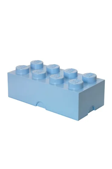 Pojemnik klocek LEGO Brick 8 Jasnoniebieski