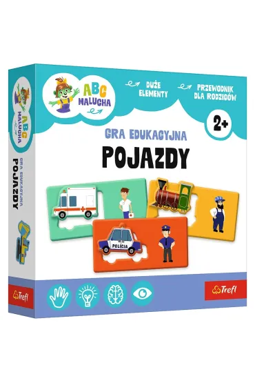 Gra pojazdy abc malucha 02907 Trefl