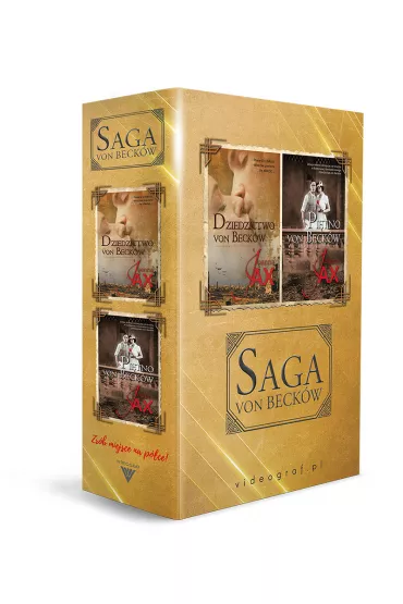 Pakiet: Saga von Beck�w. Tomy 1-2: Dziedzictwo von Beck�w, Pi�tno von Beck�w - Joanna Jax