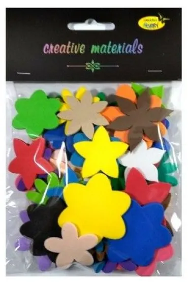 Galeria Hobby Kwiatki z pianki miks 10g
