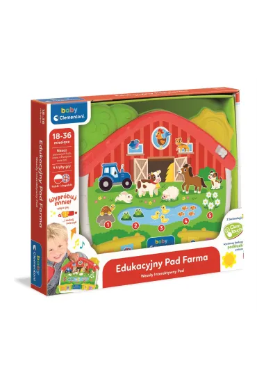 Edukacyjny Pad Farma Clementoni