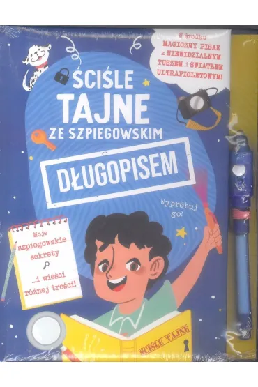 Sekretnik dla ch�opc�w ze szpiegowskim d�ugopisem