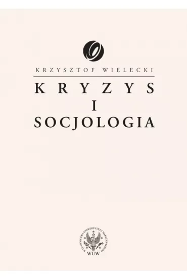 eBook Kryzys i socjologia pdf - Krzysztof Wielecki
