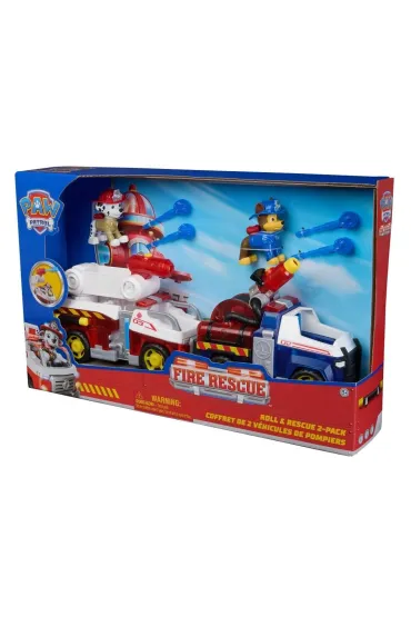 Psi Patrol: Fire Rescue 2-pak pojazd�w tematycz Spin Master
