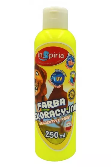InSpiria Farba dekoracyjna fluorescencyjna ��ta 250 ml