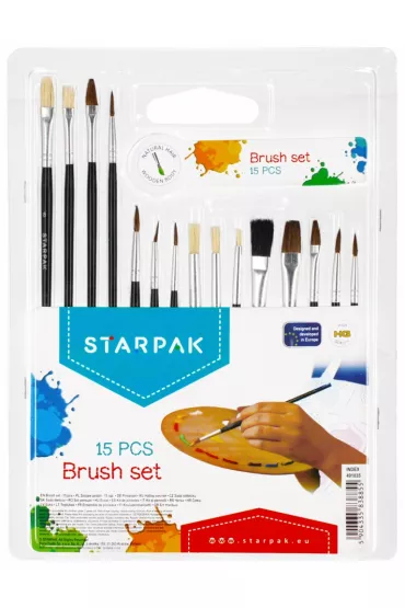 Starpak P�dzle szkolne etui 491035 15 szt.