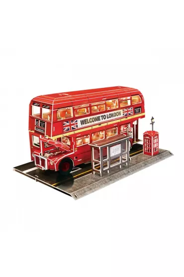 Puzzle 3D Londy�ski autobus Dante