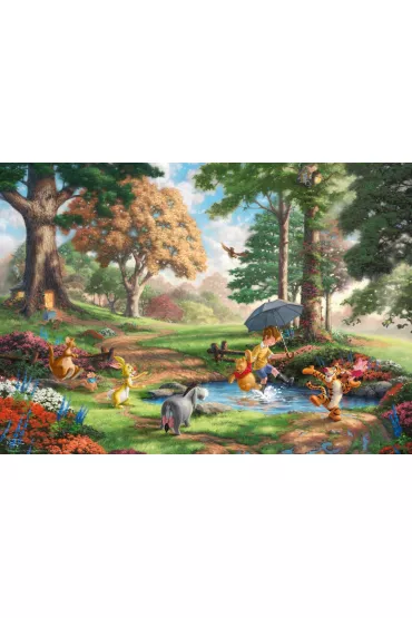 Puzzle 1000 el. Kubu� Puchatek Schmidt - Thomas  Kinkade