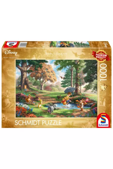 Puzzle 1000 el. Kubu� Puchatek Schmidt - Thomas  Kinkade