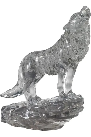 Crystal Puzzle - Wilk (czarny) Bard Centrum Gier