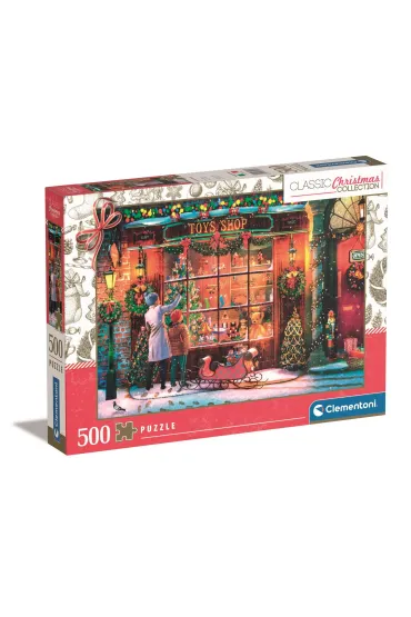 Puzzle 500 el. Classic Christmas Collection Clementoni