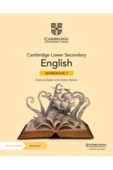Cambridge Lower Secondary English Workbook 7 with Digital Access (1 Year) - Esther  Menon, Graham Elsdon