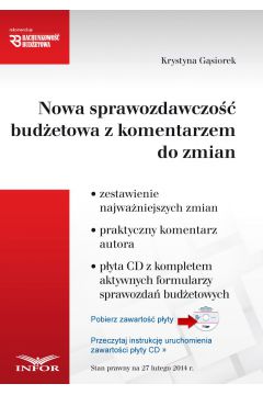 eBook Nowa sprawozdawczo budetowa z komentarzem pdf
