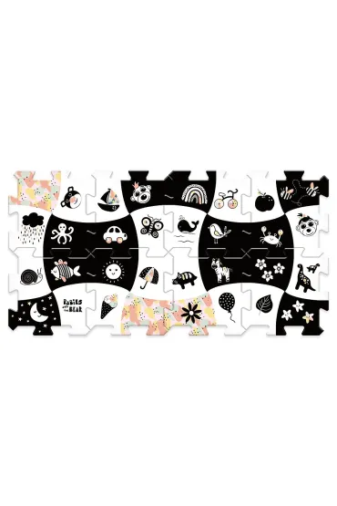 Puzzle Uk�adanka Puzzlopianka - Bobaski i Mi� Trefl