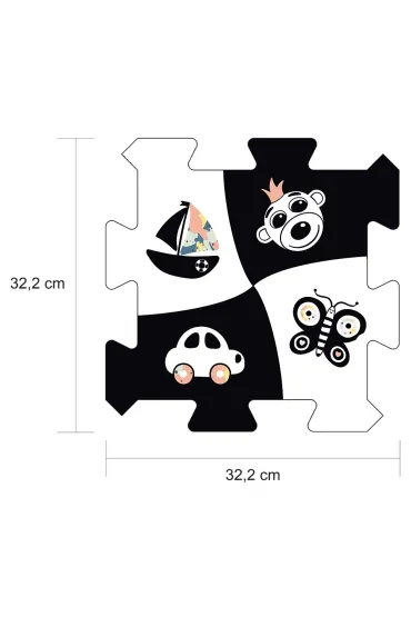 Puzzle Uk�adanka Puzzlopianka - Bobaski i Mi� Trefl