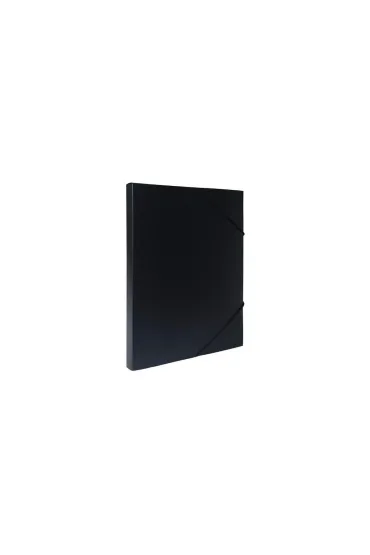 Biurfol Teczka z gumk� A4 PP pud�o 2cm czarna