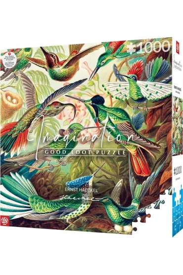 Puzzle 1000 el. Imagination Ernst Haeckel - Kolibry Good Loot