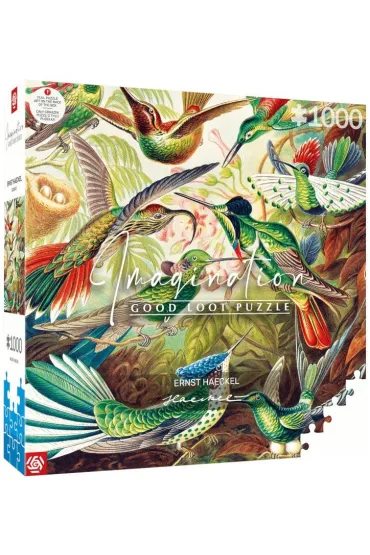 Puzzle 1000 el. Imagination Ernst Haeckel - Kolibry Good Loot
