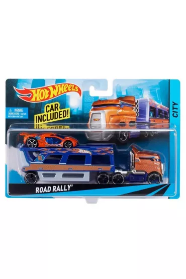 Hot Wheels. Ci�ar�wka + samoch�d BDW51 Mattel
