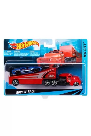 Hot Wheels. Ci�ar�wka + samoch�d BDW51 Mattel
