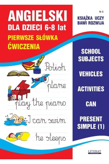 Angielski dla dzieci 6-8 lat. Nr 8 - Joanna Bednarska