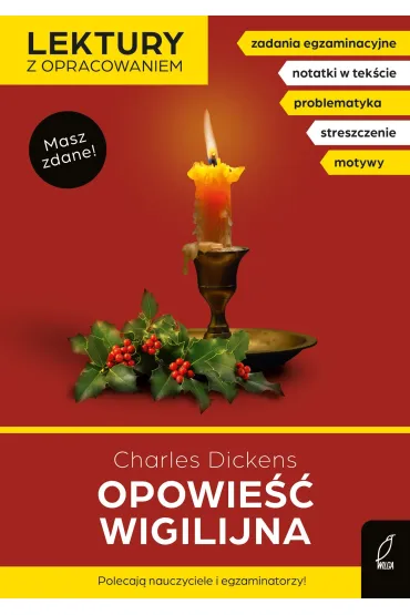 Opowie�� wigilijna. Lektury z opracowaniem - Charles Dickens, Irena Zarzycka